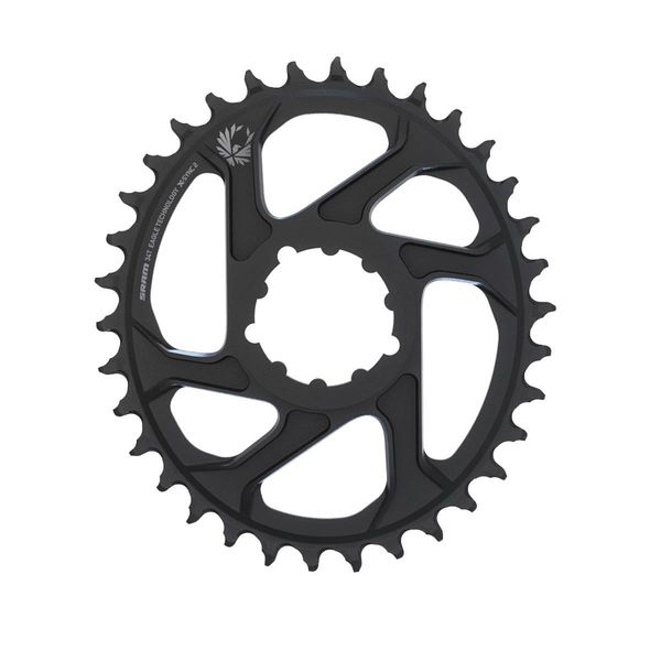 Sram Chain Ring X-sync 2 Oval 34t Direct Mount 6mm Offset Alum Eagle Black 34t click to zoom image