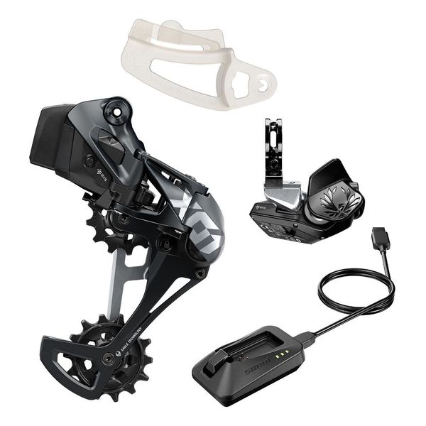 Sram X01 Eagle Axs Upgrade Kit (Rear Der W/Battery And Battery Protector, Rocker Paddle Controller W/Clamp, Charger/Cord, Chain Gap Tool) click to zoom image