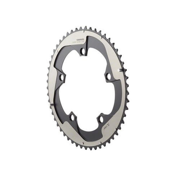 Sram Chain Ring Road Red22 X-glide R 53t Yaw 11 Speed S3 Hidden Bolt/Non-hidden Bolt 130 Alum 5mm Falcon Grey BB30 Or Gxp (53 39) Grey 11spd 53t click to zoom image