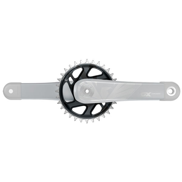 Sram Chain Ring X-sync 2 30t Direct Mount -4mm Offset Eagle Cold Forged (Finish Of GX Eagle C1 Chain Ring Matches Crank Arms) Lunar Grey 30t click to zoom image