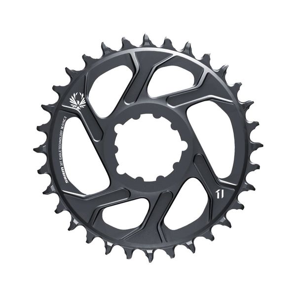 Sram Chain Ring X-sync 2 Sl Direct Mount 6mm Offset Eagle Lunar Grey click to zoom image