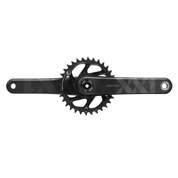 Sram Crank XX1 Eagle Fat Bike 4" Dub 12s W Direct Mount 30t X-sync 2 Chainring (Dub Cups/Bearings Not Included) Black click to zoom image