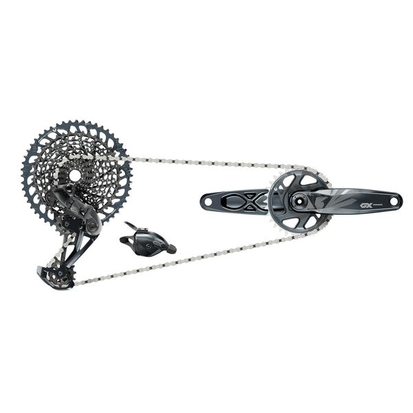 Sram GX Eagle Dub Boost Groupset (Rear Der, Trigger Shifter With Clamp, Crankset Dub 12s With Dm 32t X-sync Chainring, Chain 126 Links 12s, Cassette Xg-1275 10-52t, Chaingap Gauge) Lunar Boost click to zoom image