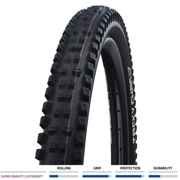 Schwalbe Tacky Chan Evo S/Gravity TLE 27.5x2.40 Fold Blk click to zoom image