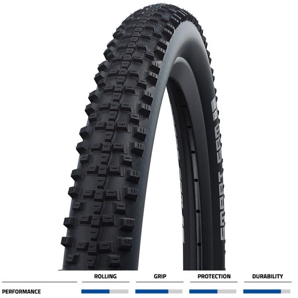 Schwalbe Smart Sam Performance 27.5x2.60 Blk click to zoom image