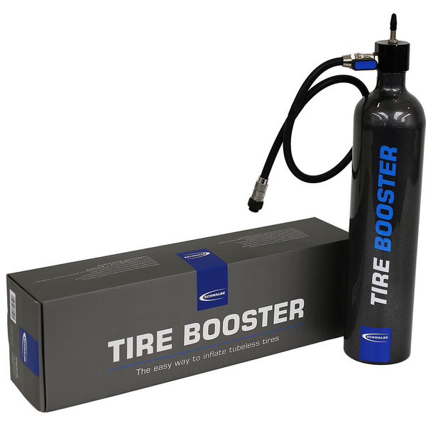 Schwalbe Tyre Booster With Mounting Strap Pump click to zoom image