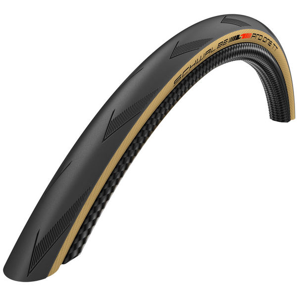 Schwalbe Pro One Evo Sup-Race V-Guard 700x25 Fold Tan click to zoom image