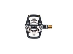 Look X-track En-rage Plus Ti MTB Pedals With Cleats: Black/Gold 