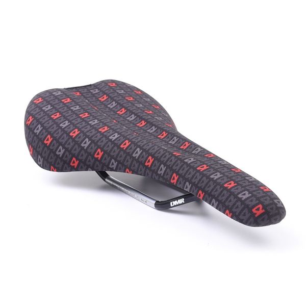 DMR Saddle - 25th - Black Red click to zoom image