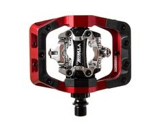 DMR V-Twin Pedal 97 x 81 x 23mm Red  click to zoom image