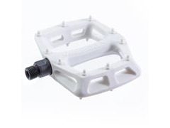 DMR V6 Plastic Pedal Cro-Mo Axle  White  click to zoom image