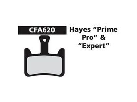 EBC Hayes Prime/Pro/Expert Red Disc Brake Pad