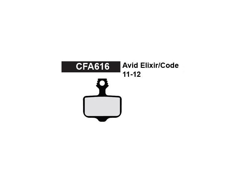 EBC Avid Elixir/Code 11-12 Green Disc Brake Pad click to zoom image