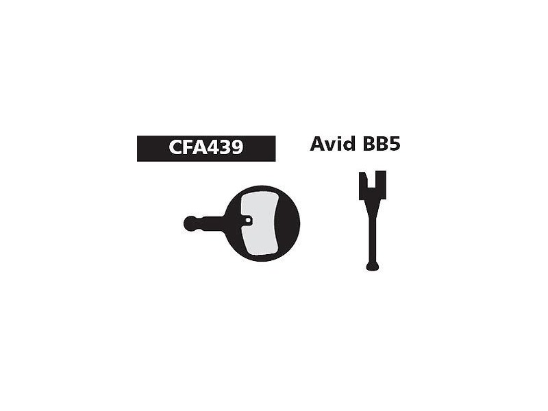 EBC Avid BB-5 Gold Disc Brake Pad click to zoom image