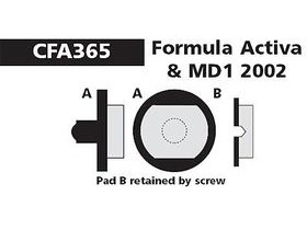 EBC Formula Active &amp; MD1 Green Disc Brake Pad