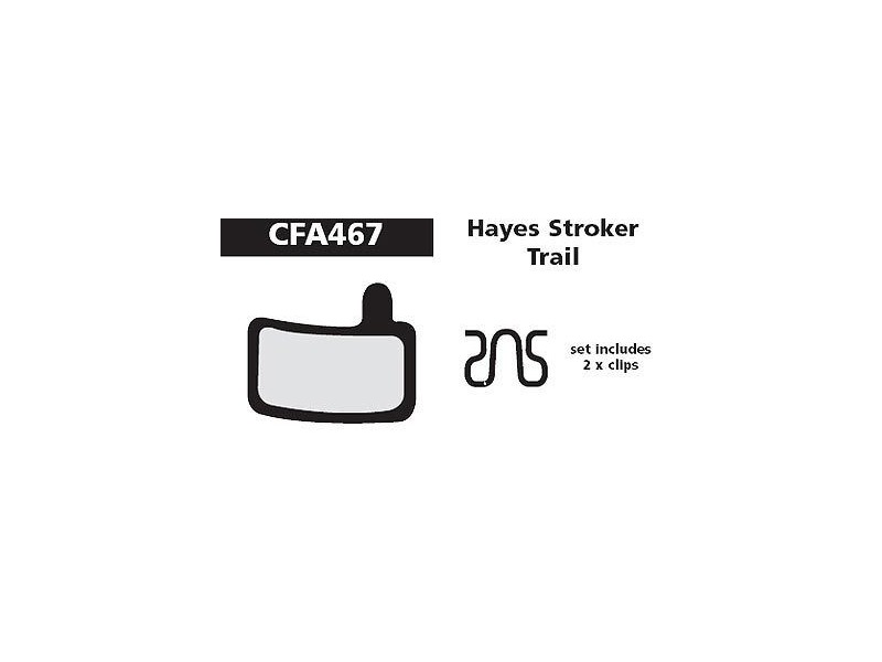 EBC Hayes Stroker Trail Gold Disc Brake Pad click to zoom image