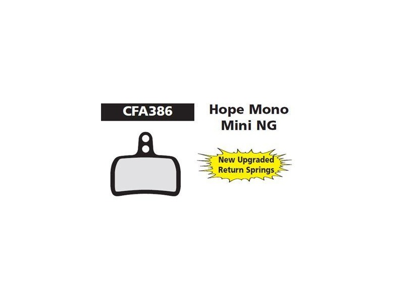 EBC Hope Mono Mini Green Disc Brake Pad click to zoom image