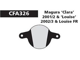 EBC Magu Louise/Clara 01+ Red Disc Brake Pad