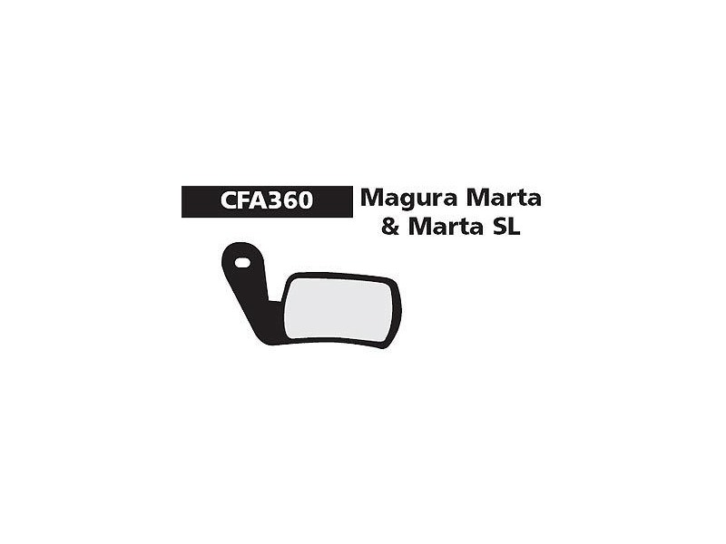 EBC Magura Marta/SL Green Disc Brake Pad click to zoom image