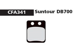 EBC Suntour DB700 Gold Disc Brake Pad
