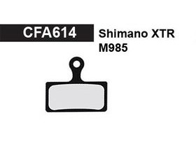 EBC Shimano XTR 985 Red Disc Brake Pad