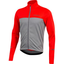 Pearl Izumi Men's Quest Thermal Jersey, Torch Red/Smoked Pearl