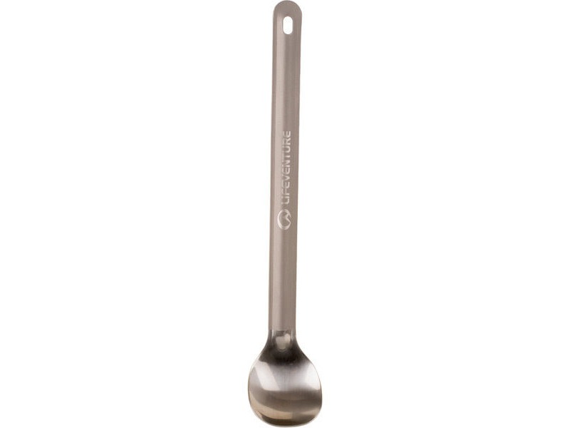 Lifeventure Titanium Long-Handled Spoon click to zoom image