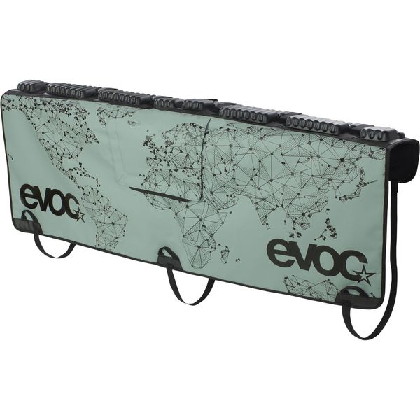 Evoc Tailgate Pad Curve 2023: Olive Xl (160x100x2cm) click to zoom image