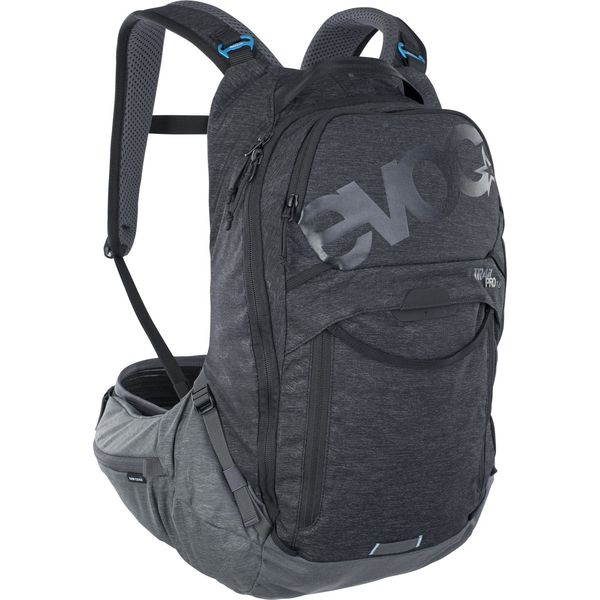 Evoc Trail Pro Protector Backpack 16l 2023: Stone/Carbon Grey click to zoom image