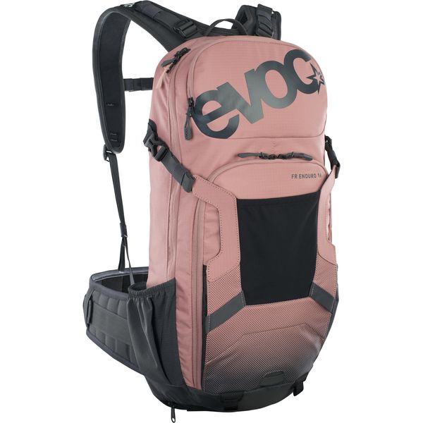 Evoc Fr Enduro Protector Backpack 2023: Dusty Pink/Carbon Grey click to zoom image