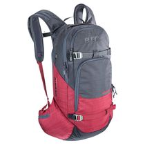 Evoc Line R.a.s. 20l Avalanche Backpack Heather Carbon Grey/Heather Ruby 20 Litre