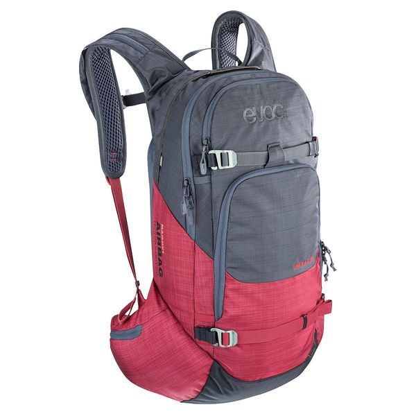 Evoc Line R.a.s. 20l Avalanche Backpack Heather Carbon Grey/Heather Ruby 20 Litre click to zoom image