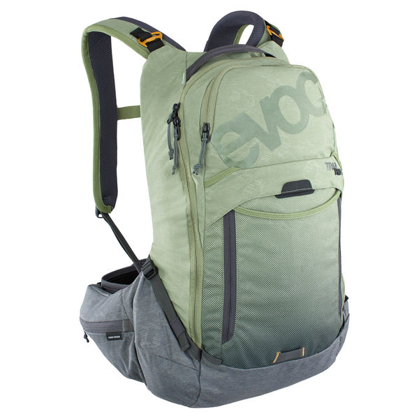 Evoc Evoc Trail Pro Protector Backpack 16l Light Olive/Carbon Grey click to zoom image