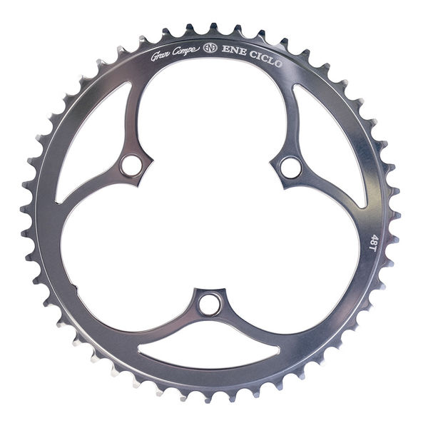 Dia-Compe ENE Ciclo Chainring 3-Bolt Alloy Chainring to suit ENE Ciclo double cranks click to zoom image
