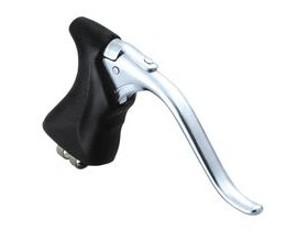 Dia-Compe 204 QR Hooded Drop levers Black/Silver 23.8mm