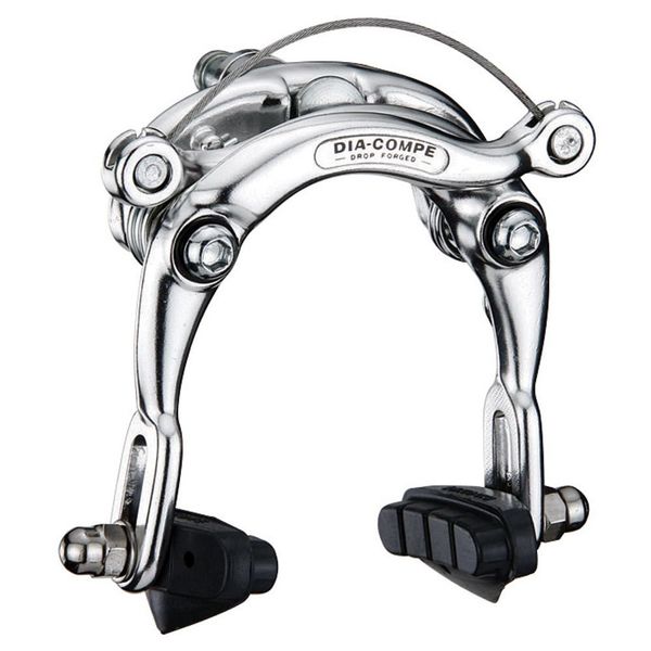 Dia-Compe 750 Center Pull Brakes Silver 60-78mm click to zoom image