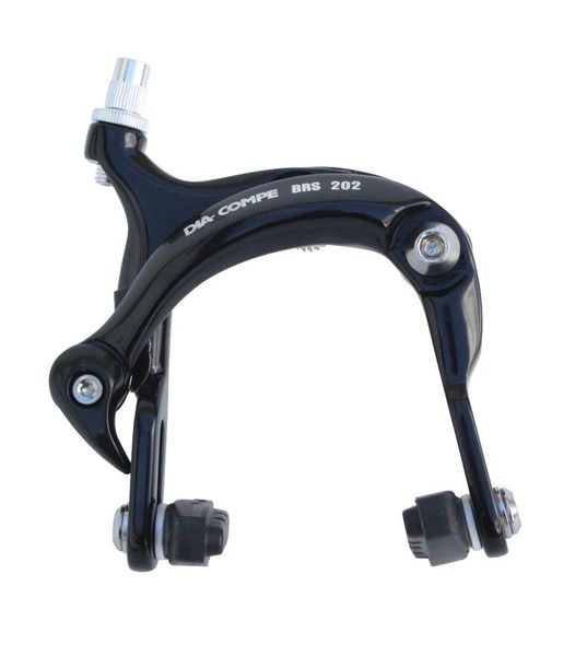 Dia-Compe BRS202 Road Front - Wide Clearance Dual Pivot, Cold forged, Index QR, Recess Bolt 57-75mm click to zoom image