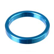 Dia-Compe Headset Spacer 11/8" Alloy 5mm Pack of 10 5mm Blue  click to zoom image
