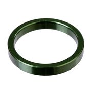 Dia-Compe Headset Spacer 11/8" Alloy 5mm Pack of 10 5mm Green  click to zoom image