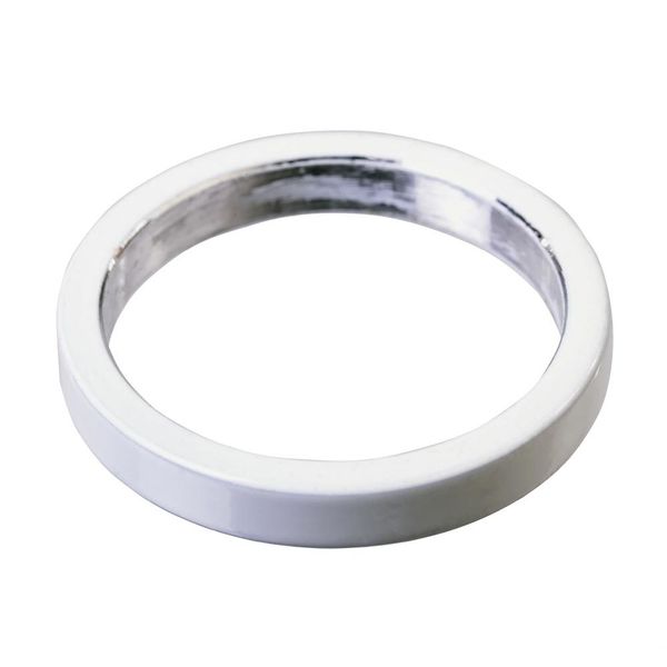 Dia-Compe Headset Spacer 11/8" Alloy 5mm White click to zoom image