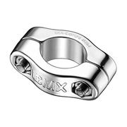 Dia-Compe MX1500 Two Bolt Seat Clamp 25.4mm 25.4mm Silver  click to zoom image