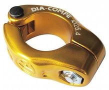 Dia-Compe MX1500 Seat Clamp 25.4mm 25.4mm Gold  click to zoom image