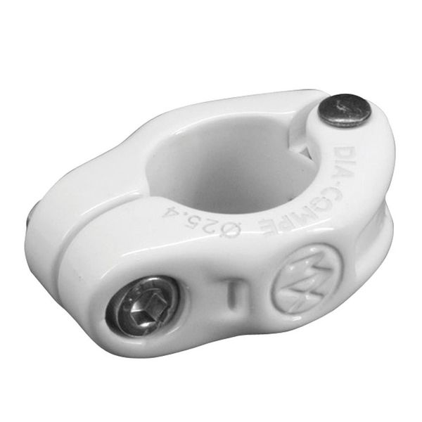 Dia-Compe MX1500 Seat Clamp White 25.4mm click to zoom image