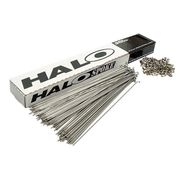 Halo Stainless Steel Double Butted 14/15/14g with Nipple (priced per spoke) 