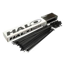 Halo Double Butted Black Spokes (Box 100)