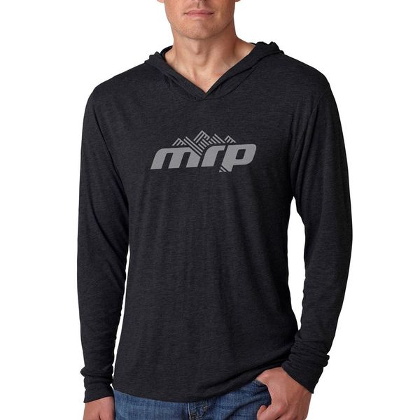 MRP T-Shirt Hoodie Long Sleeve, Tri-Blend, Logo click to zoom image