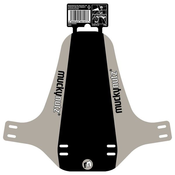 Mucky Nutz Face Fender Front Black/Grey click to zoom image