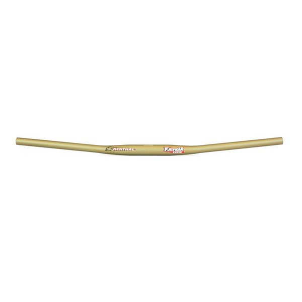 Renthal Fatbar Lite - Zero Rise Gold click to zoom image