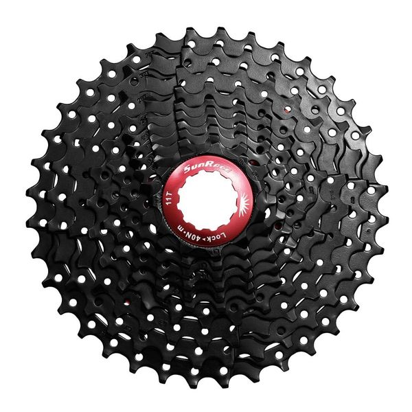 Sunrace MX 10spd Index Shimano/SRAM - Fluid drive+ cogs, Alloy spacers and Lockring, 11-36T click to zoom image