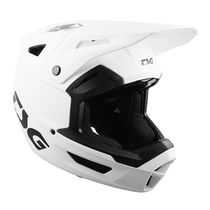 TSG Sentinel Full Face Helmet ABS Material, Washable Liner, 12 Vents, Adjustable visor. EN1078 Satin White